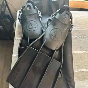 Apex Black Performance Diving Fins